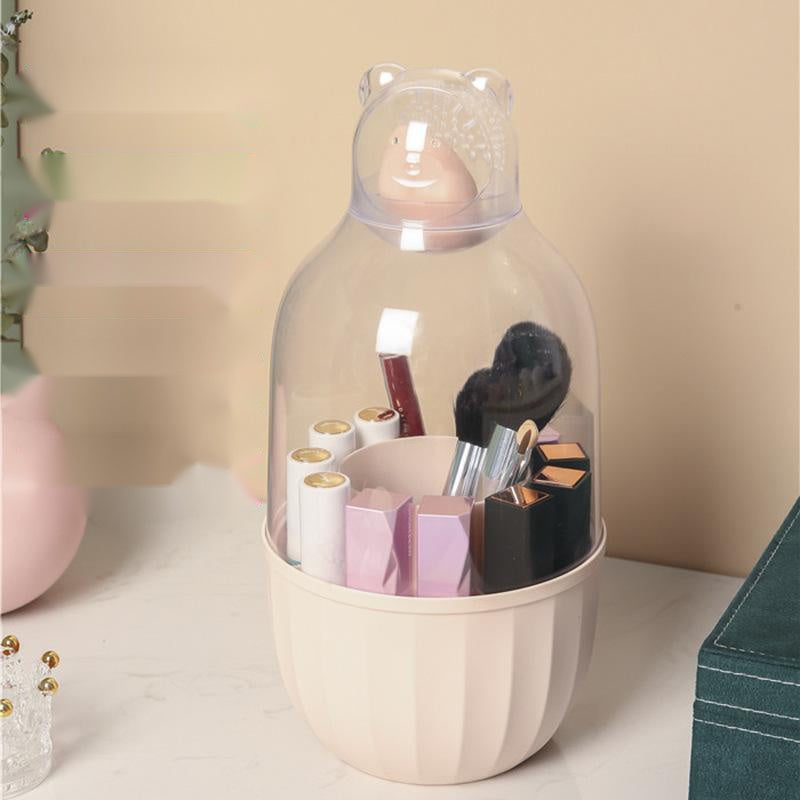 Girl Heart Lipstick Storage Box Makeup Brush Cosmetic Storage Bucket